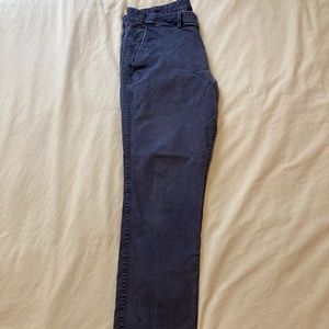 3 pairs GAP khakis (Khaki, Black, Blue)